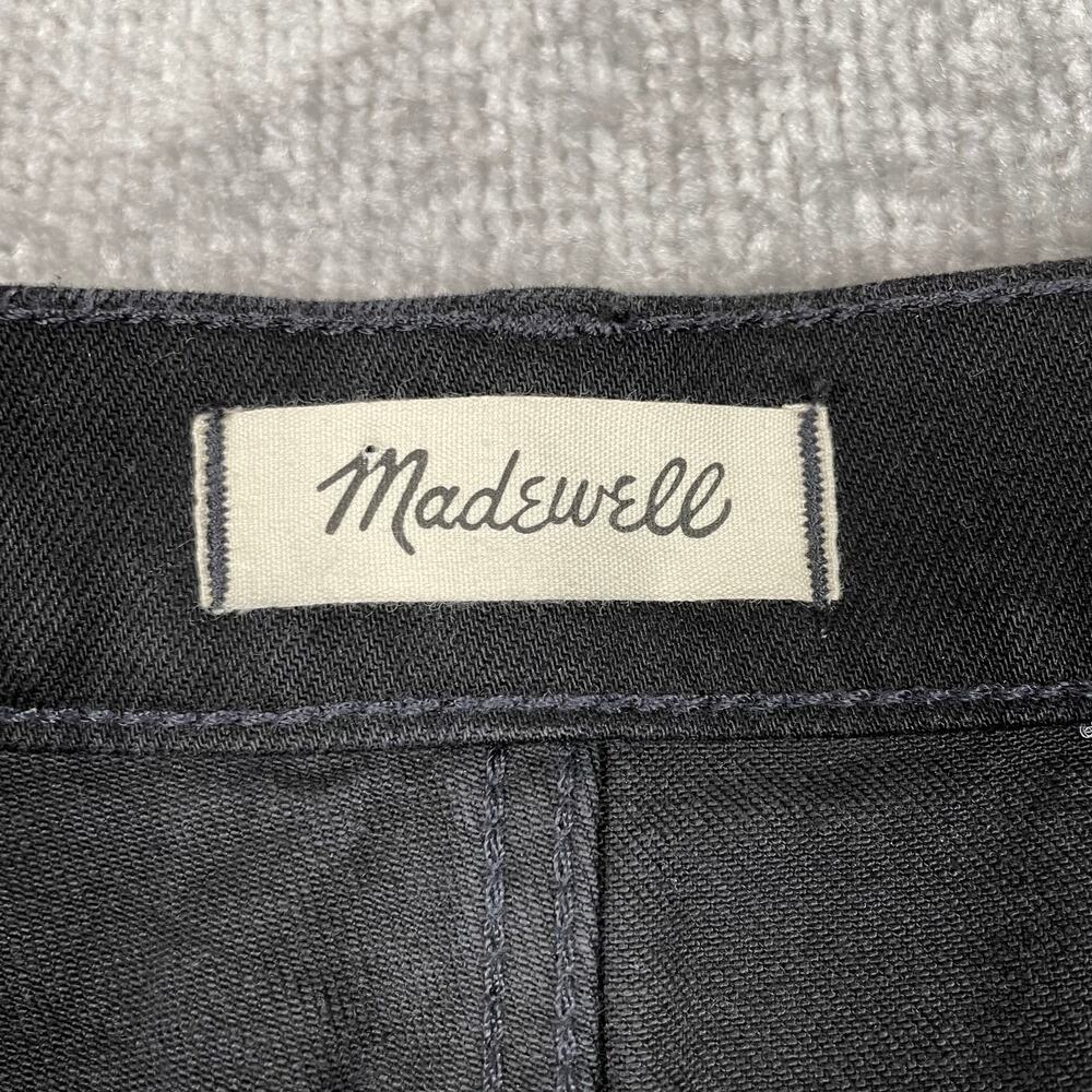 Madewell The Perfect Vintage Flare Jean Black Sherborn Wash High Waist Size 31 - Picture 5 of 16